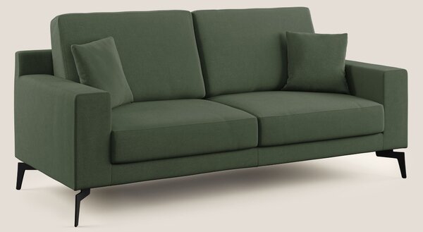 Prestige divano moderno in microfibra smacchiabile T11 verde