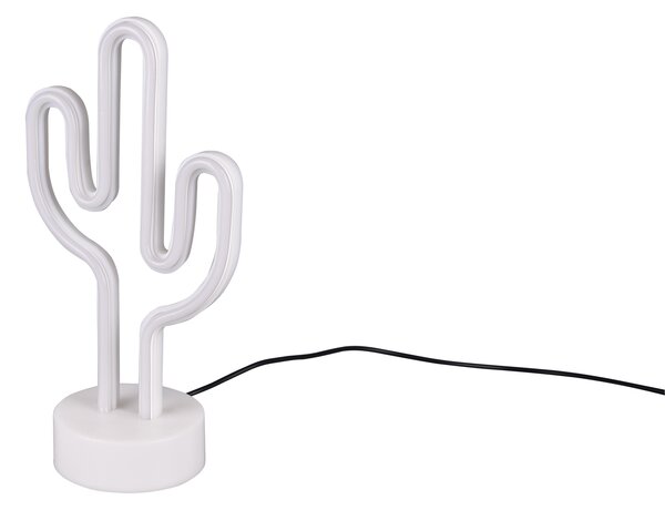 Lampada da comodino con lampadina inclusa Pop Cactus LED biancomulticolore