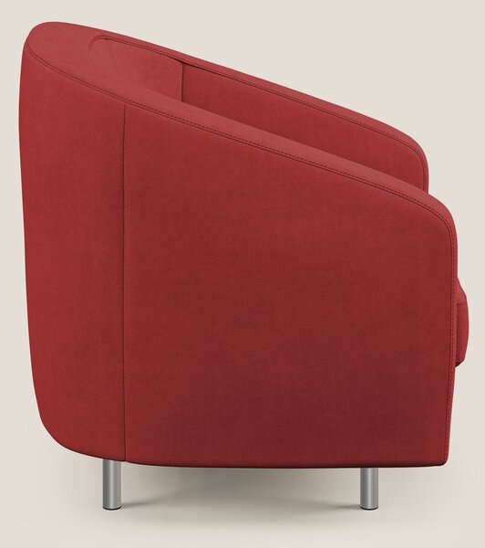 Sally Poltroncina in tessuto morbido impermeabile T02 rosso