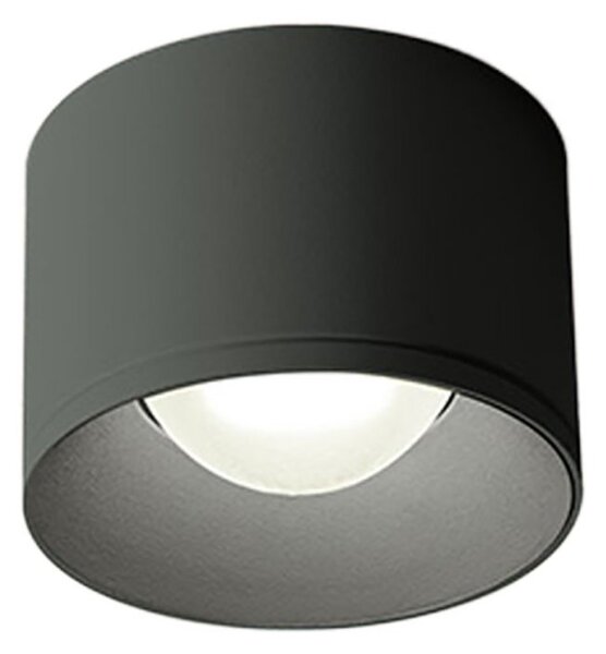 Plafoniera led promoingross pocket t10 ne 3000k metallo nero - Promoingross