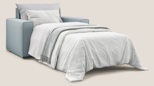 Dream poltrona letto in tessuto smacchiabile T05 carta da zucchero
