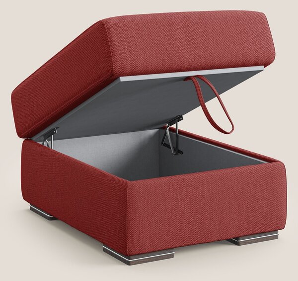 Sun pouf apribile contenitore in tessuto smacchiabile ad acqua T05 ros