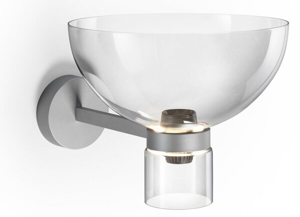 Applique da parete FLOS, Nocturne Bowl, dimmerabile, Metallizzato, Corridoio, Alluminio, Design