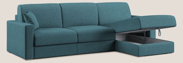 Best Divano letto angolare con penisola in tessuto smacchiabile QuickC