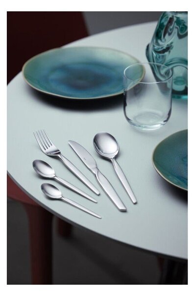 Posate argentate in acciaio inox 16 pz Twist – Gense
