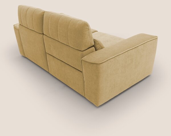 Clark Divano modulare con opzione relax elettrico in tessuto smacchiab