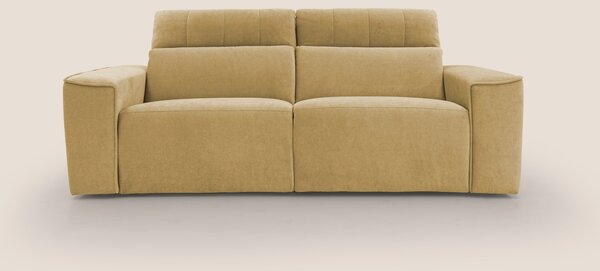 Clark Divano modulare con opzione relax elettrico in tessuto smacchiab