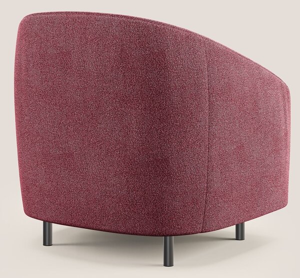 Pandora Poltroncina in morbido tessuto bouclé impermeabile T07 rosso