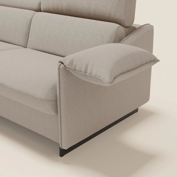 Violetta divano letto materasso H18 cm - poggiatesta reclinabili e bra