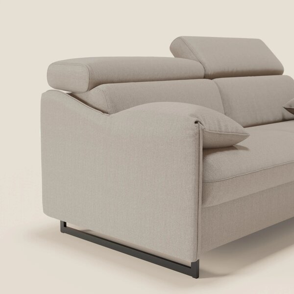 Violetta divano letto materasso H18 cm - poggiatesta reclinabili e bra