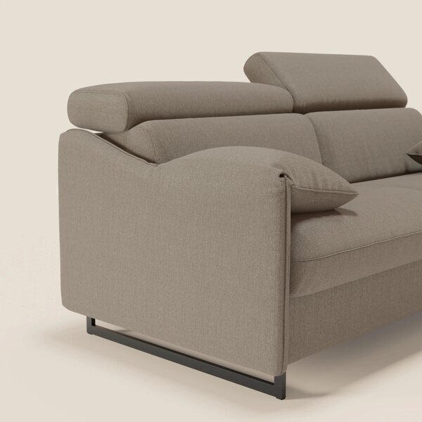 Violetta divano letto materasso H18 cm - poggiatesta reclinabili e bra