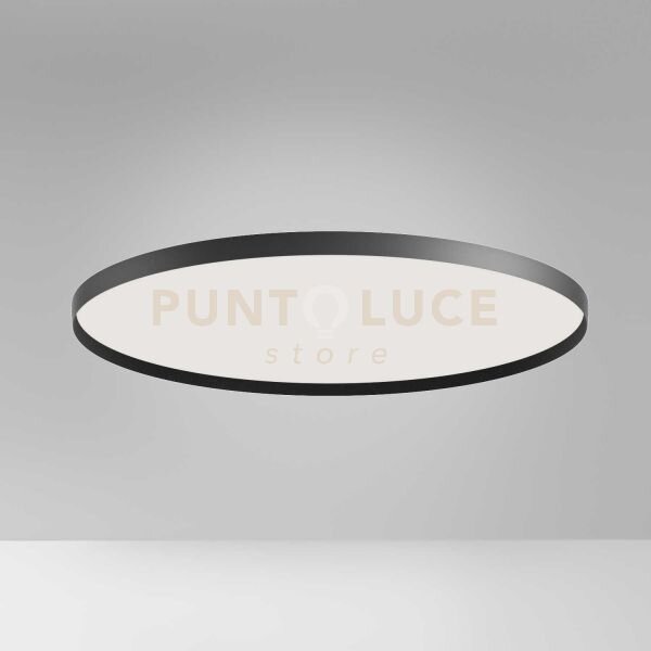 Acelia p/s - plafoniera led nero 3000-4000k 6700-6900lm 76w dimmer