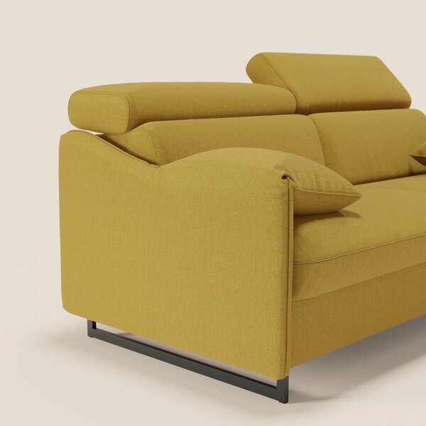 Violetta divano letto materasso H18 cm - poggiatesta reclinabili e bra