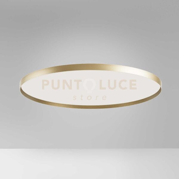 Acelia p/s - plafoniera led oro 3000-4000k 6700-6900lm 76w dimmera