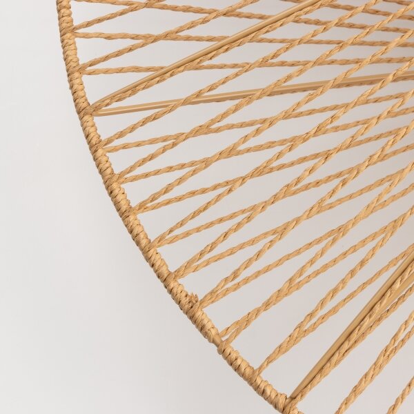 Paralume universale KERIA, diametro 70 cm, marrone