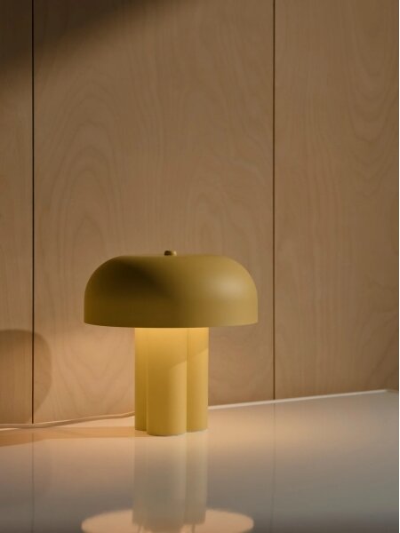 Nordlux - Lampada da tavolo SANDRO 1xE27/15W/230V gialla