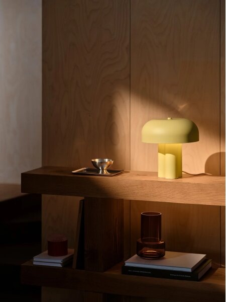 Nordlux - Lampada da tavolo SANDRO 1xE27/15W/230V gialla