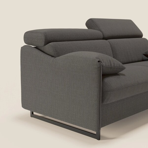 Violetta divano letto materasso H18 cm - poggiatesta reclinabili e bra