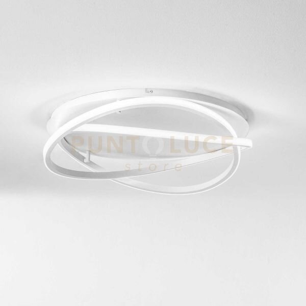 Atia p/m - lampadario a soffitto bianco a led 3000k 2800lm 50w in a