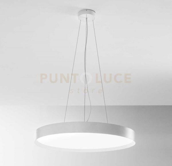 Ava s/m - lampadario a sospensione bianco a led 3000-4000k 8500-89