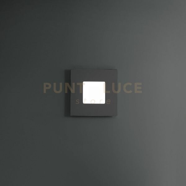 Bilde p/p - plafoniera colore nero a led 3000k 2500lm 25w dimmerabi