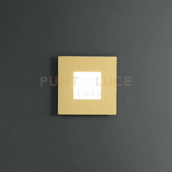 Bilde p/m - plafoniera colore oro opaco a led 3000k 3900lm 39w dimm