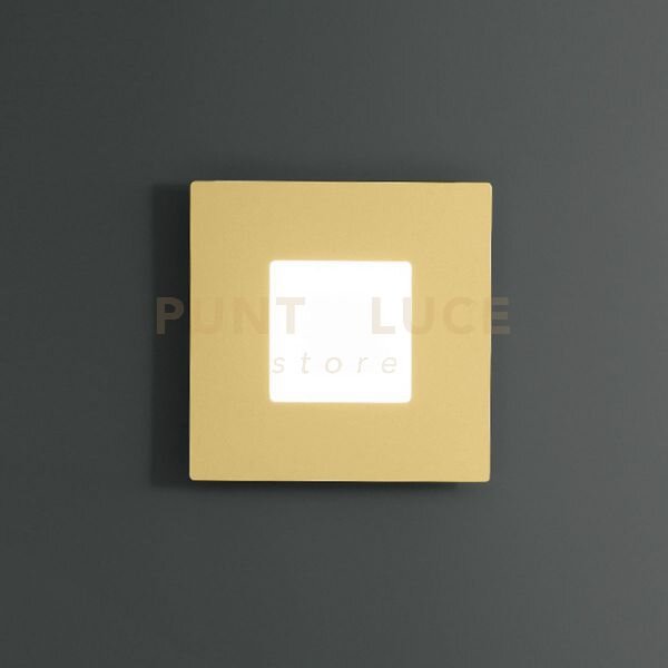 Bilde p/g - plafoniera colore oro opaco a led 3000k 5600lm 56w dimm