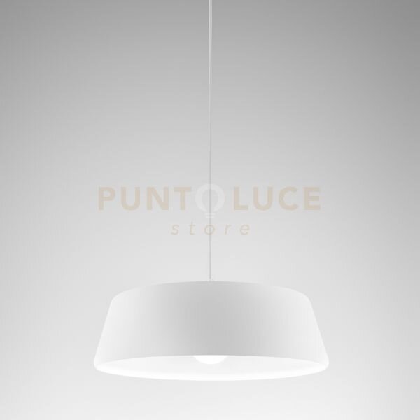 Blanca s/p - lampadario a sospensione bianco 1 luce attacco e27 in 