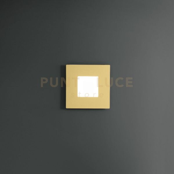 Bilde p/p - plafoniera colore oro opaco a led 3000k 2500lm 25w dimm