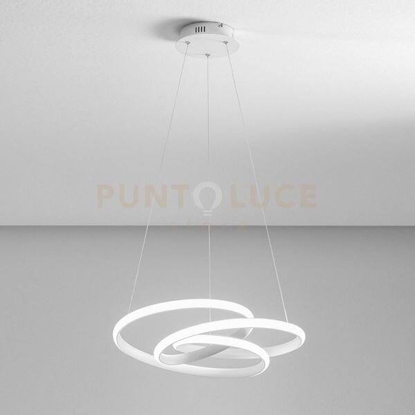 Diva s/s - lampadario a sospensione colore bianco a led 3000k 4800l