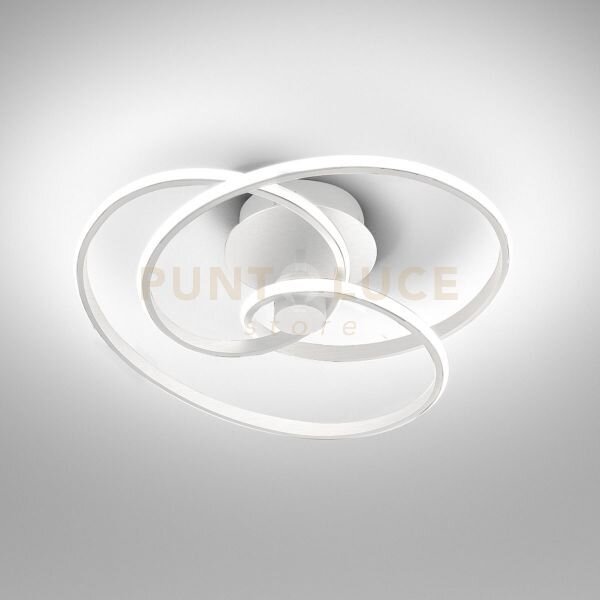 Diva p/p - plafoniera colore bianco a led 3000k 2500lm 40w dimmerabile
