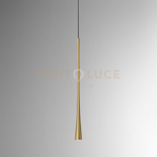 Dafne s/g - sospensione oro in alluminio a led 213lm 3000k 7w