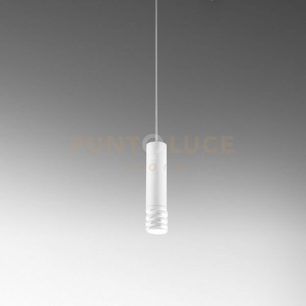 Emily s - sospensione colore bianco 1 luce altezza regolabile attac