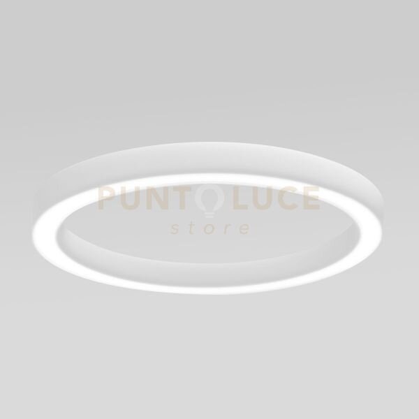 Flor p/s - plafoniera colore bianco a led 3000k 6300lm 80w dimmera