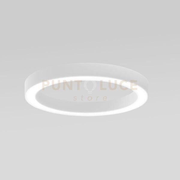 Flor p/g - plafoniera colore bianco a led 3000k 4300lm 60w dimmera
