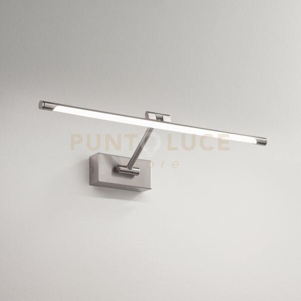 Gap440c- applique a parete in metallo nickel satinato a led 3000k 4