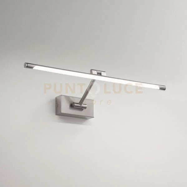 Gap440c- applique a parete in metallo nickel satinato a led 3000k 4