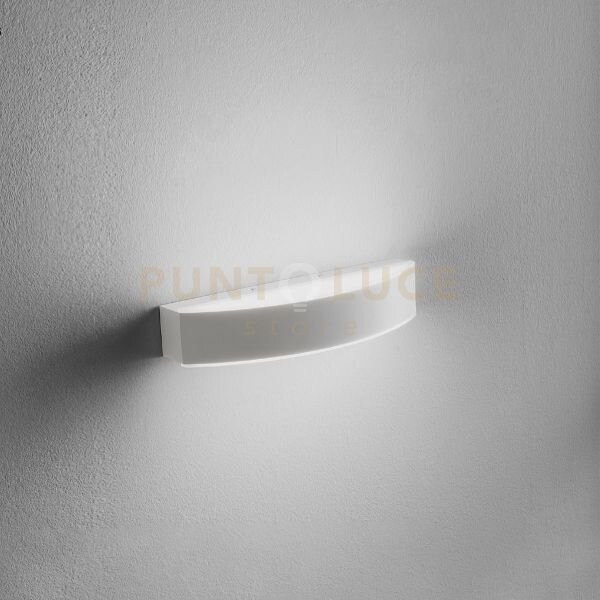 Gap500c- applique led alluminio bianco 3000k 1664lm 16w 28cm