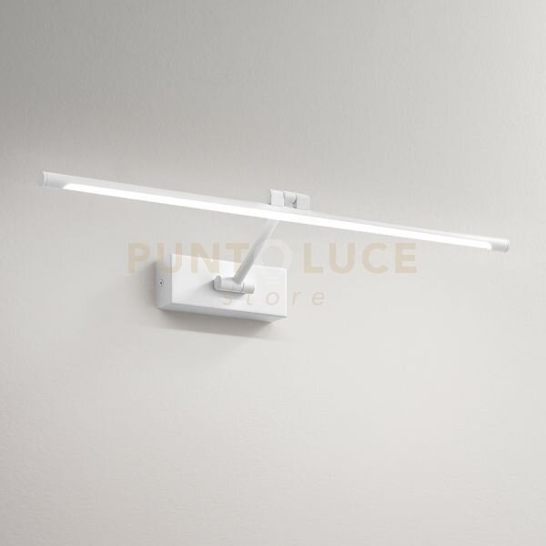 Gap441c- applique a parete in metallo bianco opaco a led 3000k 473l