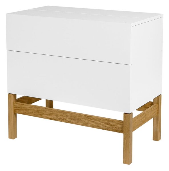Mobile vino bianco/naturale 75x70 cm Grande - Woodman