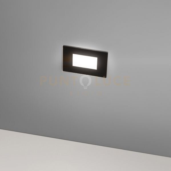 Ges2041- segnapassi ad incasso led 3000-4000-6000k 320-400-380lm 4