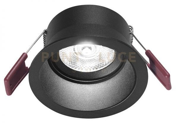 Gfa1001c- faretto da incasso in alluminio diffusore trasparente a 