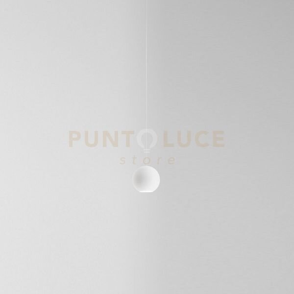 Guya s/1 - sospensione 1 luce led 3000k 410lm 8,5w con rosone color