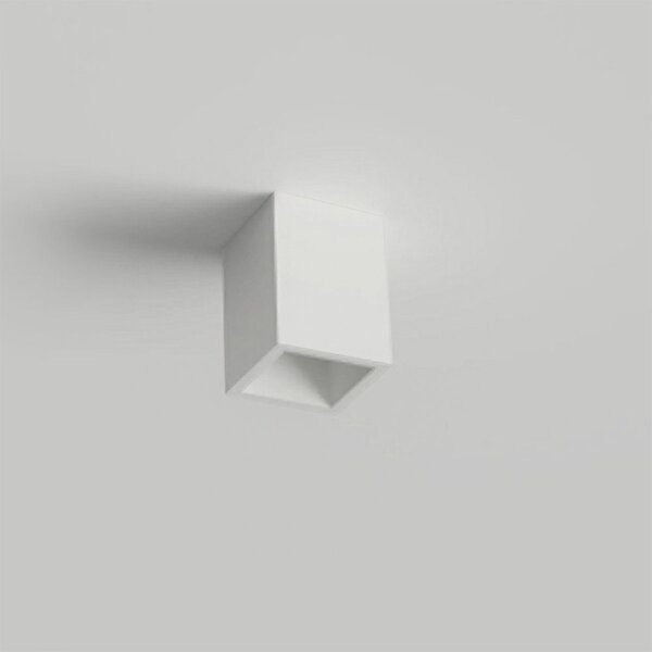 Plafoniera gesso lampadari bartalini arap 1 plap2 gx53 led verniciabile - Lampadari Bartalini Gesso