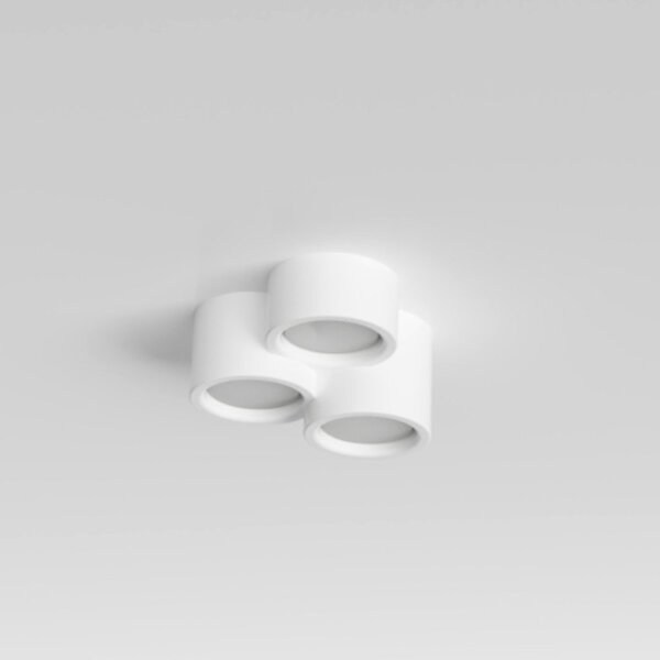 Plafoniera gesso lampadari bartalini dnats 3 plap18 gx53 led verniciabile - Lampadari Bartalini Gesso
