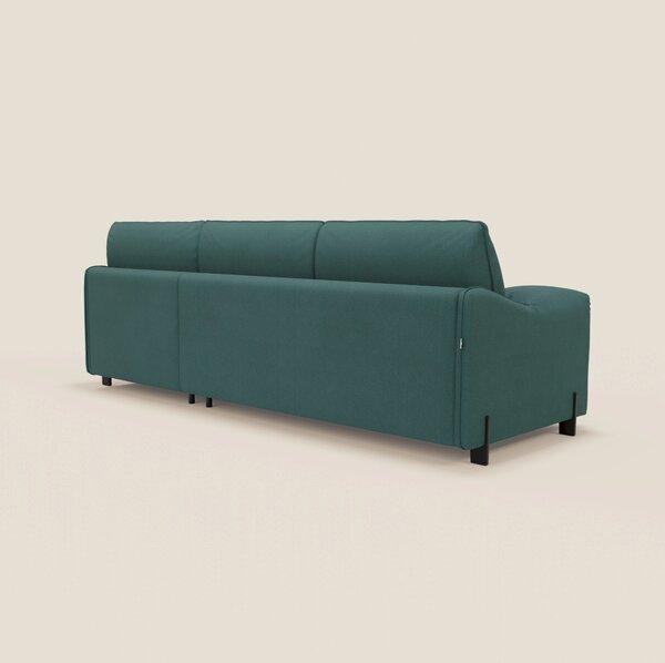Primula divano letto angolare con materasso H18 cm - penisola contenit