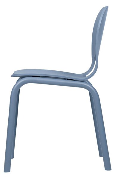 Sedia da pranzo blu Atto – noo.ma
