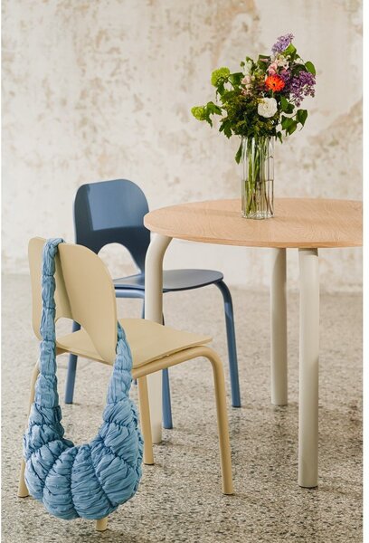 Sedia da pranzo blu Atto – noo.ma