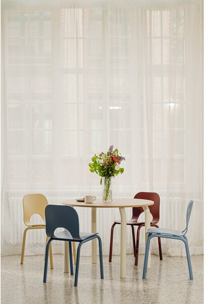 Sedia da pranzo blu Atto – noo.ma