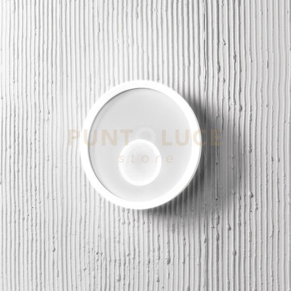 Melania p/g plafoniera 3000k 2100lm 50w d.40cm in alluminio bianco